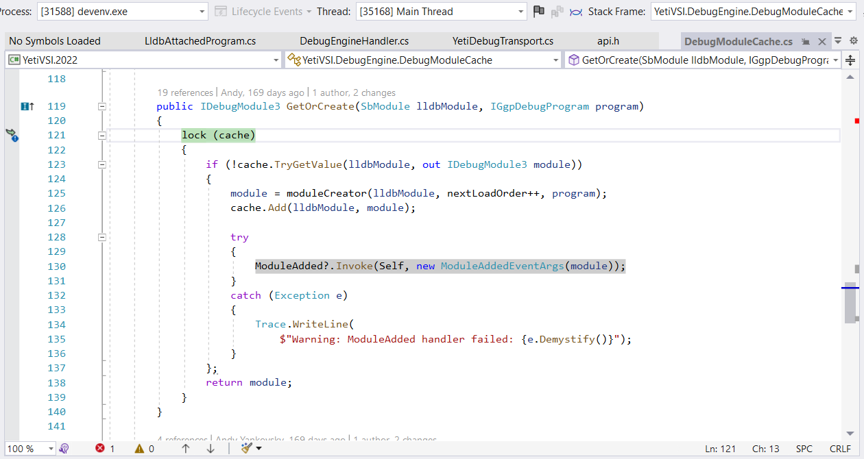 How to debug deadlocks in Visual Studio